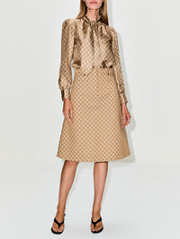 Skirt,GUCCI,VINTAGE SAND,Image 2