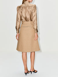 Skirt,GUCCI,VINTAGE SAND,Image 4