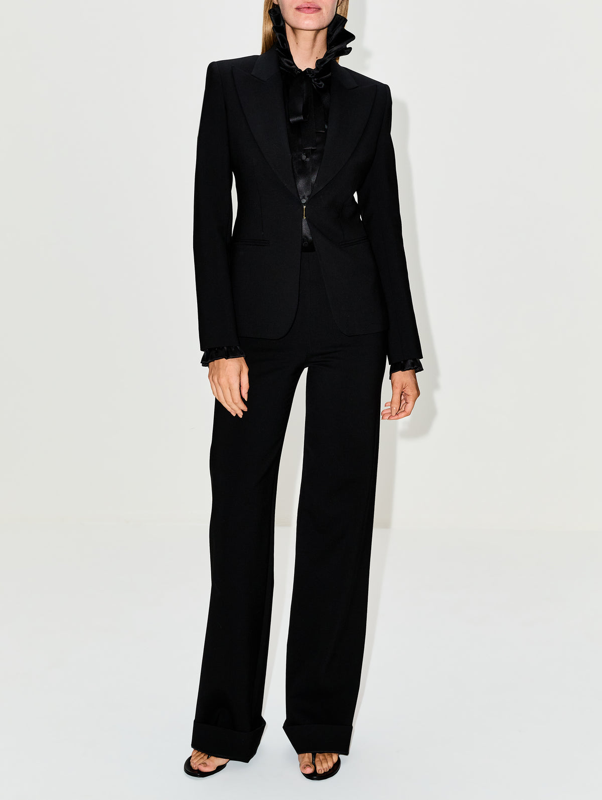 Blazer Jacket,GUCCI,BLACK,Image 2