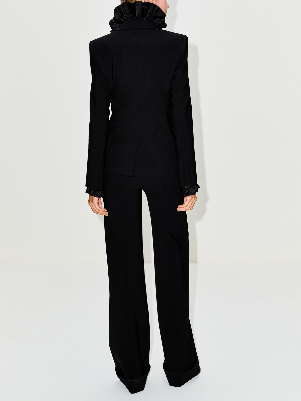 Blazer Jacket,GUCCI,BLACK,Image 3