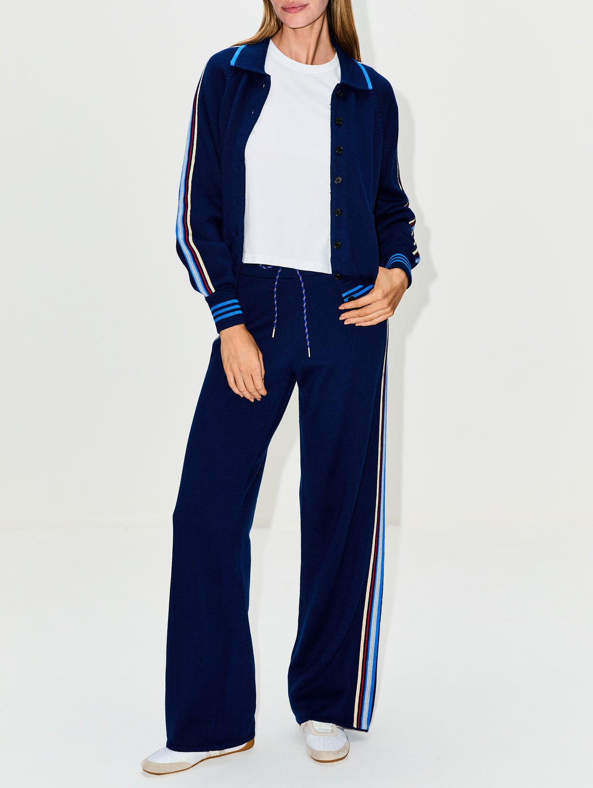 Varsity Jacket,GUEST IN RESIDENCE,NAVY,Image 2