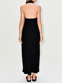 Lauren Halter Maxi Dress,LESET,BLACK,Image 4