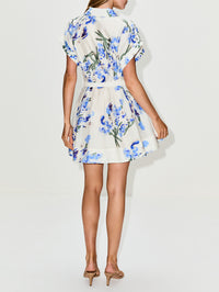 Bluebell Meadow Mini Dress,REBECCA VALLANCE,PRINT,Image 4
