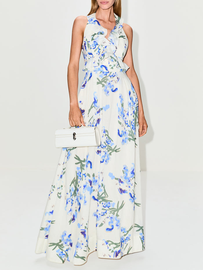Bluebell Meadow Maxi Dress,REBECCA VALLANCE,PRINT,Image 1