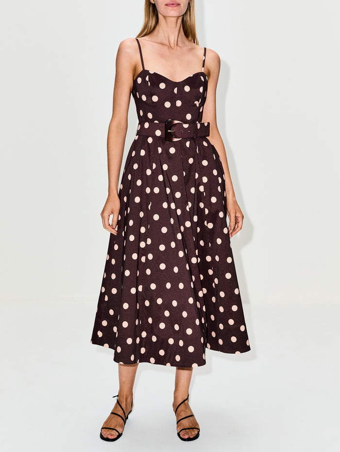 Vivianne Dress,REBECCA VALLANCE,POLKA DOT,Image 1