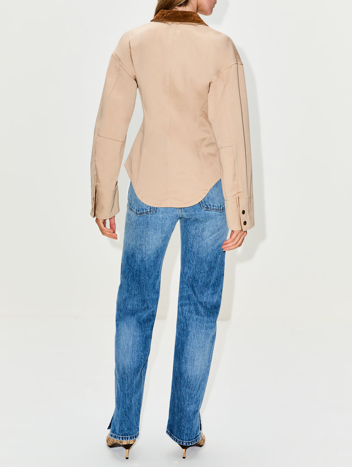 Lennox Jacket,RÙADH,KHAKI,Image 3