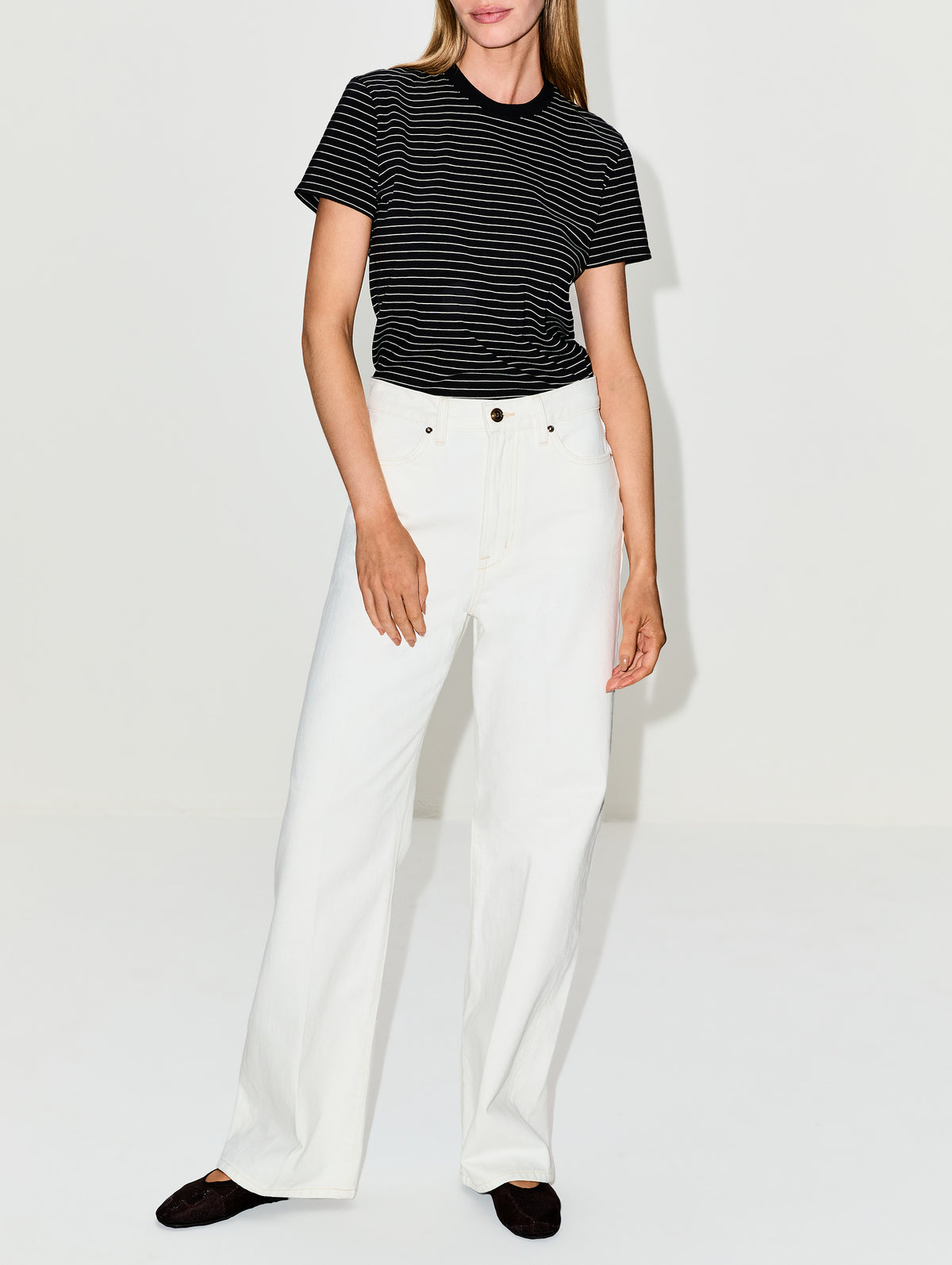 Quinn Jean,RÙADH,WHITE,Image 2