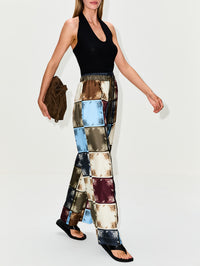 Pull On Sweatpant,MONSE,BROWN MULTI,Image 3