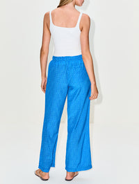 Vera Pant,BIRDS OF PARADIS BY TROVATA,CERULEAN FLORAL,Image 4