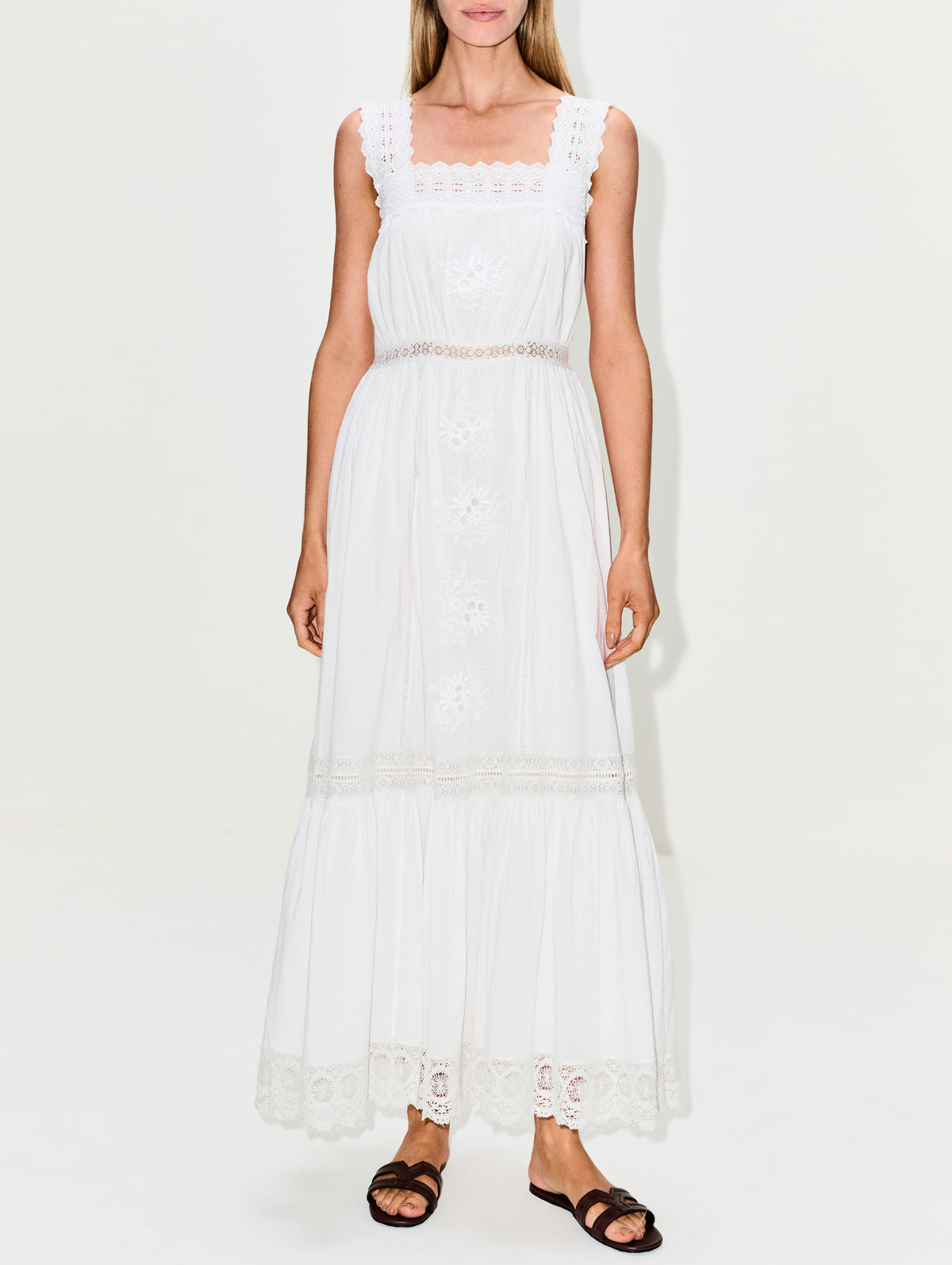 Anita Dress,XÍRENA,WHITE,Image 2