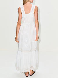 Anita Dress,XÍRENA,WHITE,Image 4