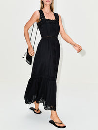 Anita Dress,XÍRENA,BLACK,Image 3