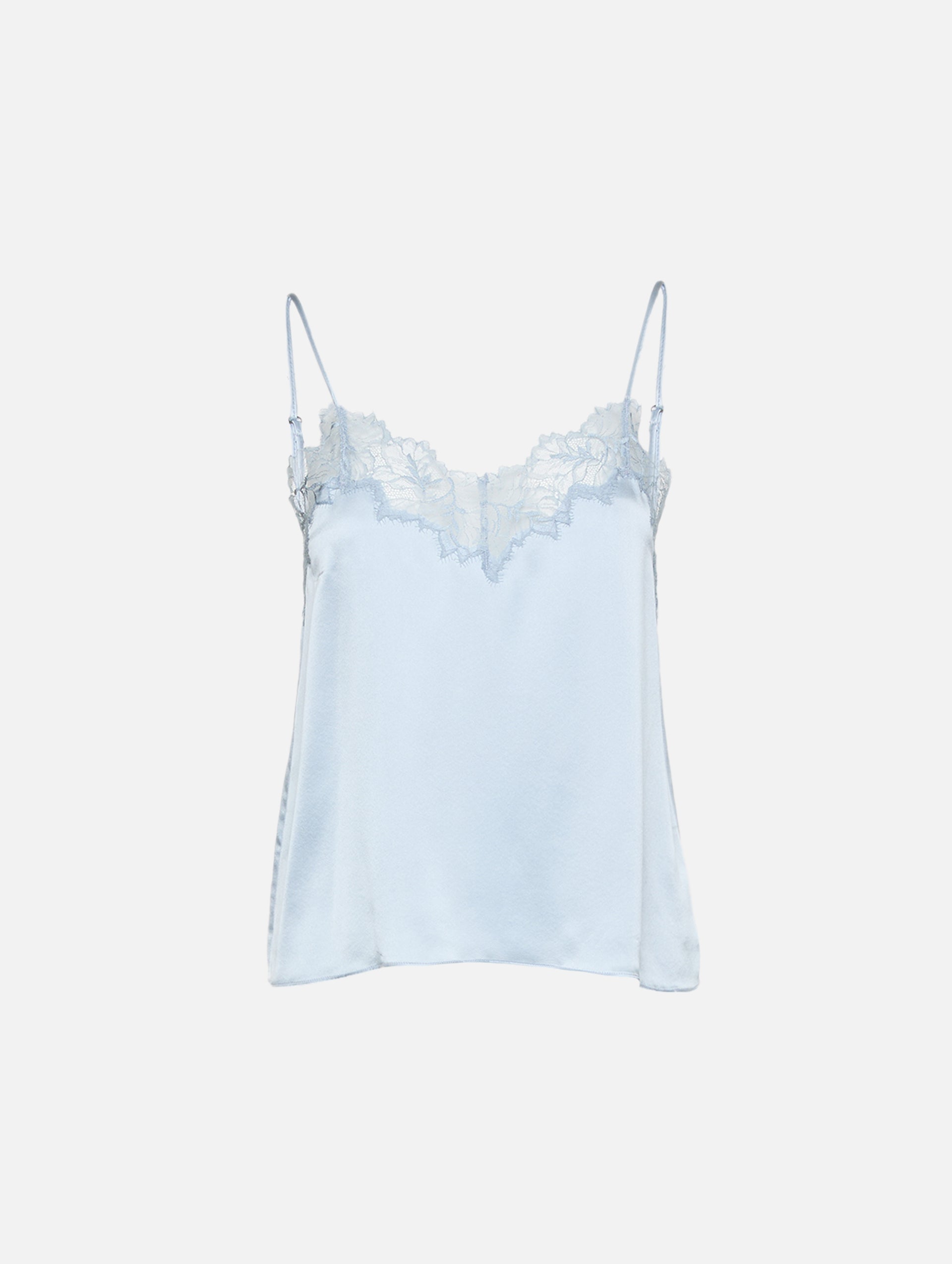 Bobbi Lace Trim V Neck Cami | SABLYN | elysewalker