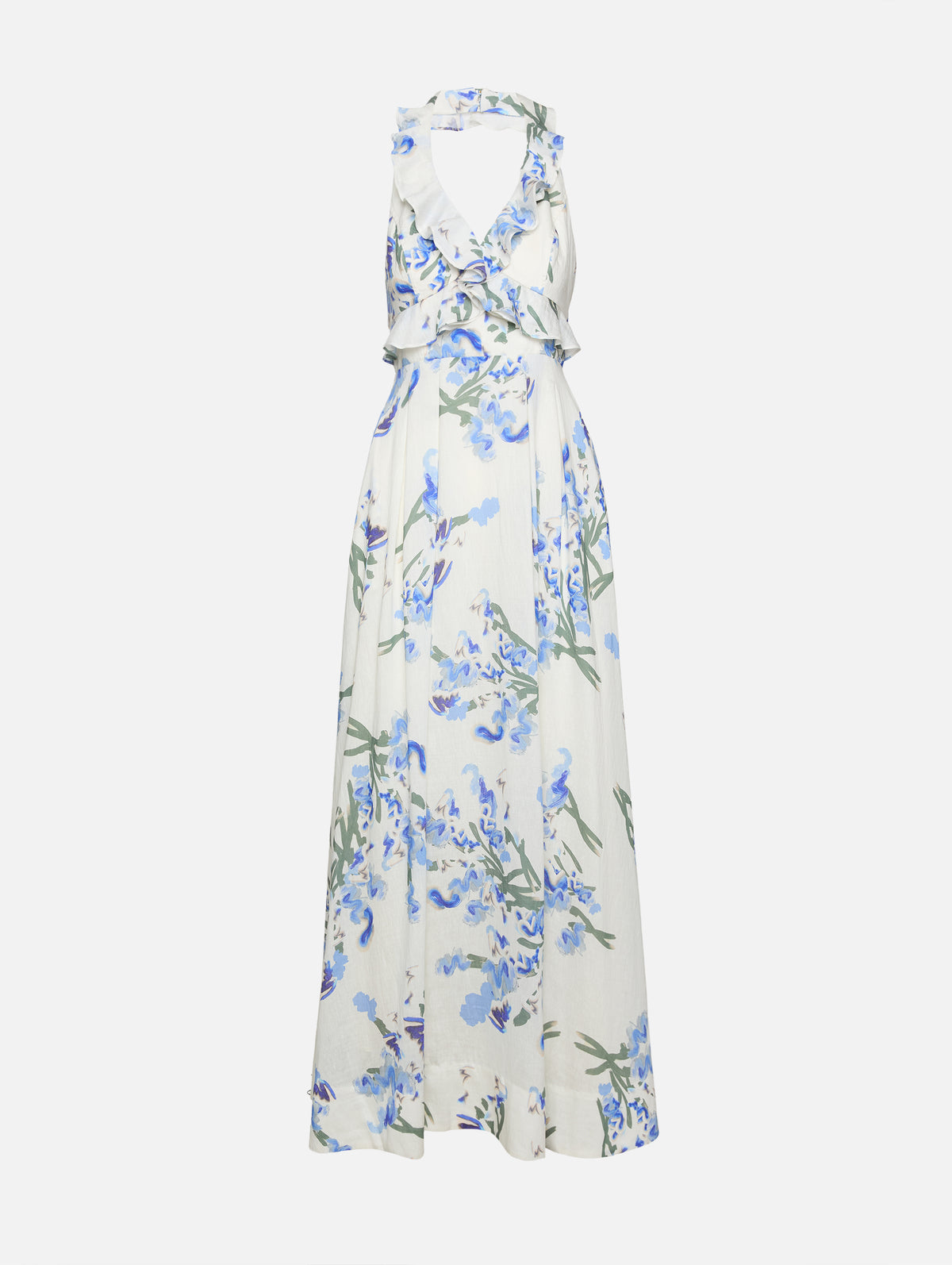 Bluebell Meadow Maxi Dress Blue Size 10
