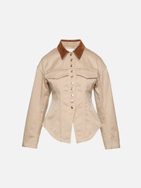 Lennox Jacket,RÙADH,KHAKI,Image 1