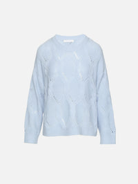 Gia Slouchy Crewneck Sweater,SABLYN,WHISPER,Image 1