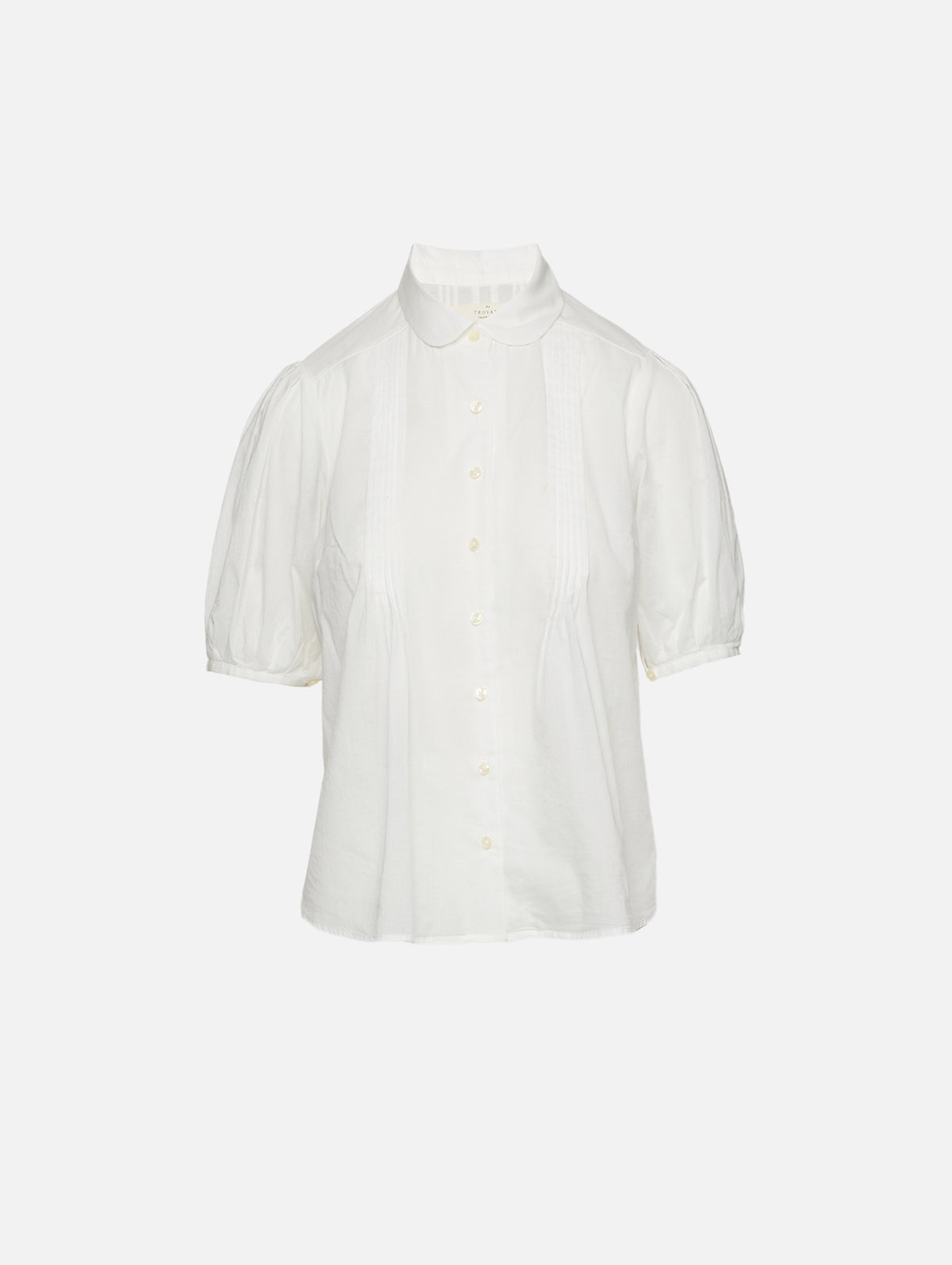 Nadine Blouse,BIRDS OF PARADIS BY TROVATA,WHITE,Image 1