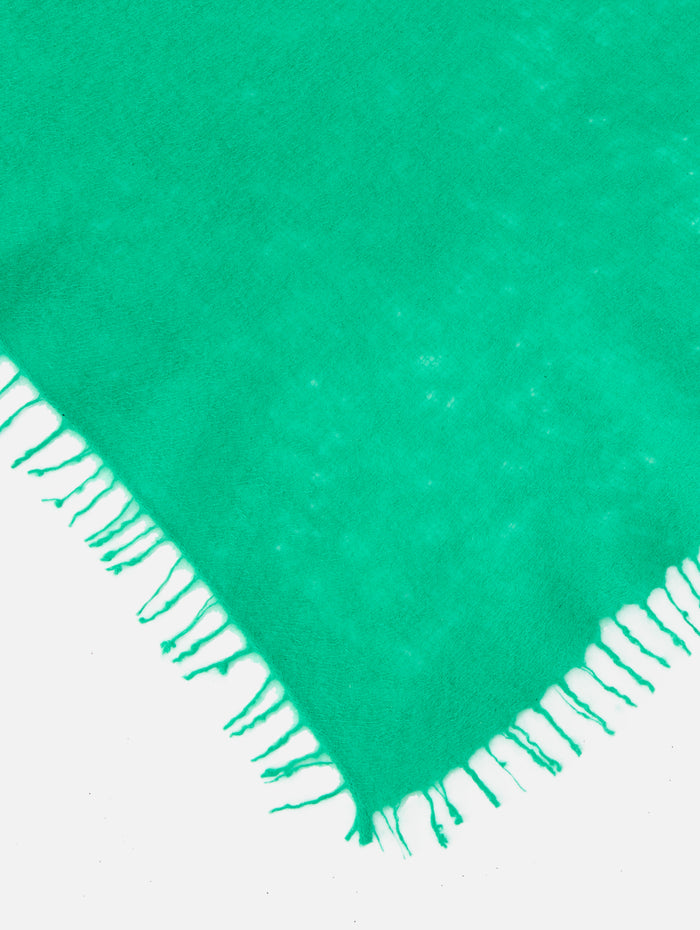Cashmere Felted Stole,COMMUNITE,PEPPER GREEN,Image 1