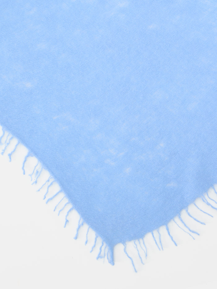Cashmere Felted Stole,COMMUNITE,PLACID BLUE,Image 1