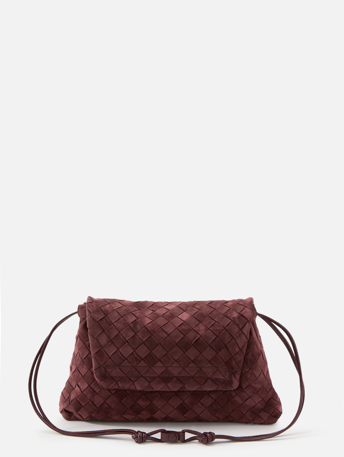 Dustbag Giorno Crossbody,BOTTEGA VENETA,DEEP MAHOGANY,Image 2