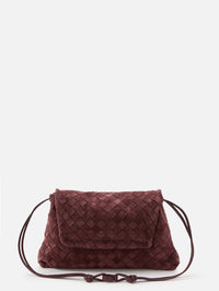 Dustbag Giorno Crossbody,BOTTEGA VENETA,DEEP MAHOGANY,Image 2