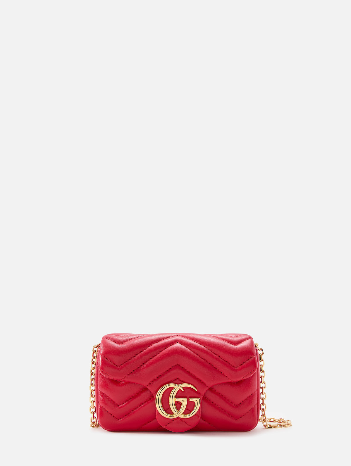 Mini GG Marmont Bag,GUCCI,RED,Image 1
