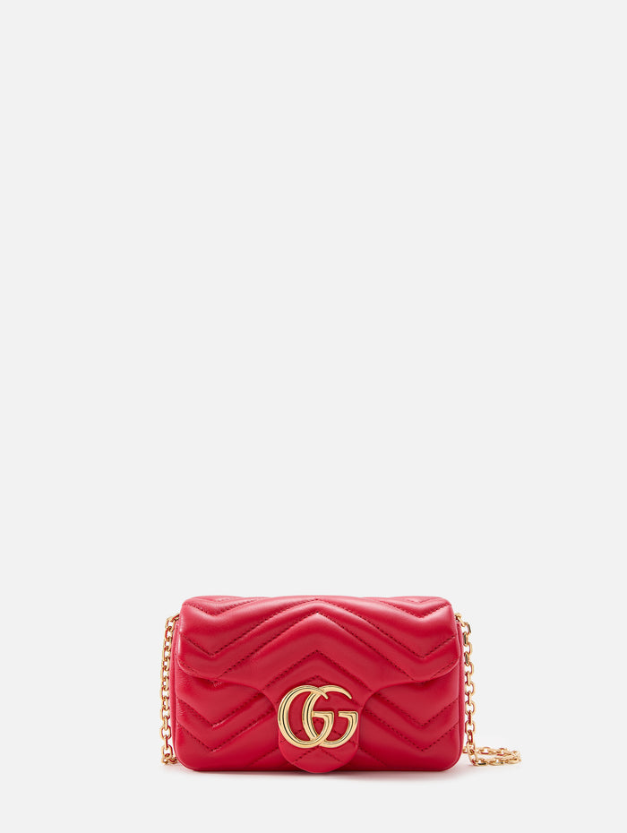 Mini GG Marmont Bag,GUCCI,RED,Image 1