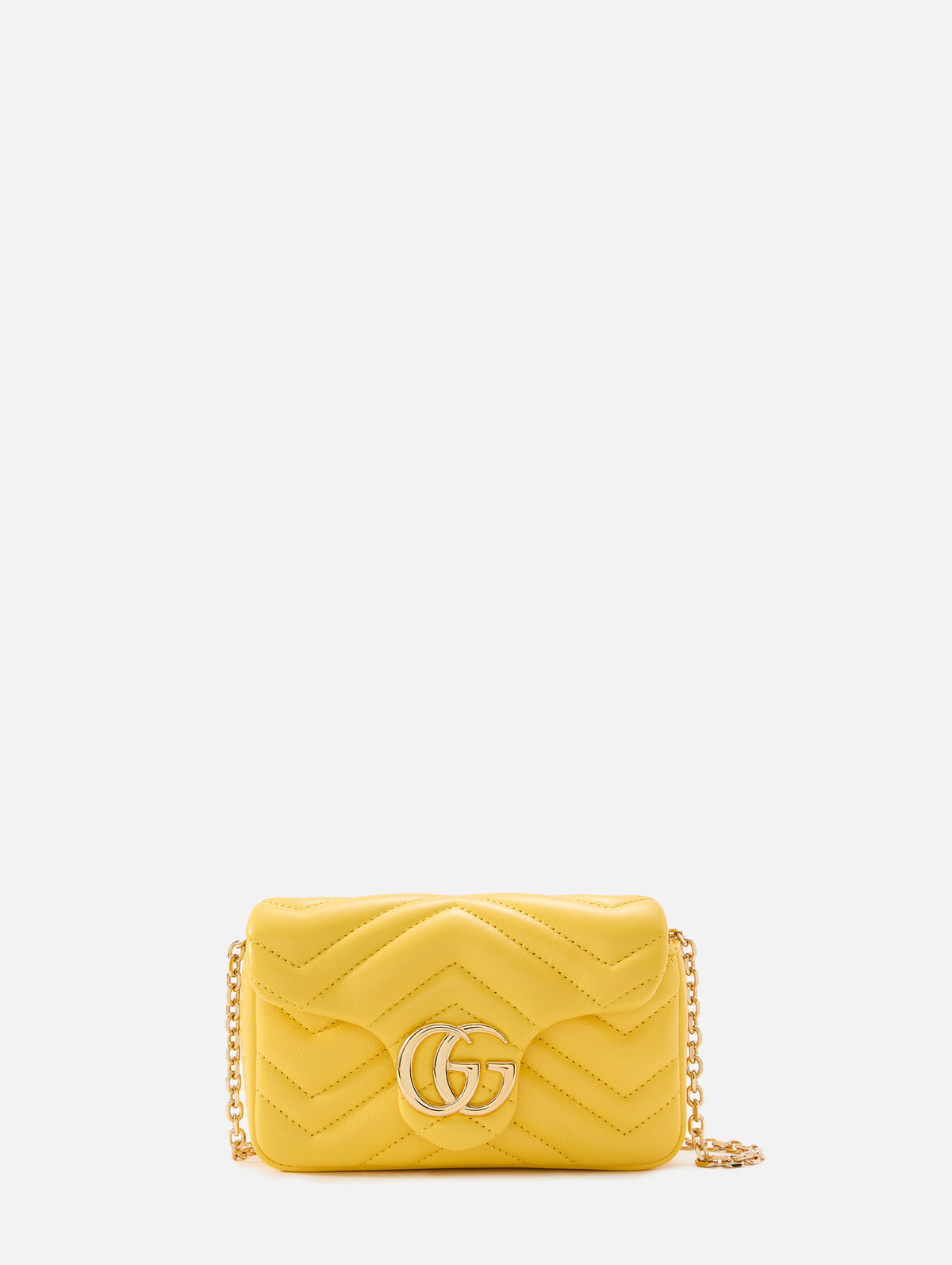 Mini GG Marmont Bag,GUCCI,FUR YELLOW,Image 1