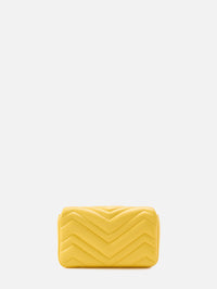 Mini GG Marmont Bag,GUCCI,FUR YELLOW,Image 2