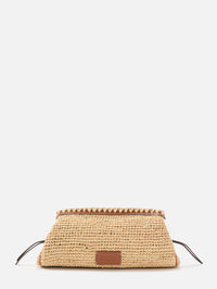 Maude Convertible Clutch,STAUD,NATURAL TAN,Image 1