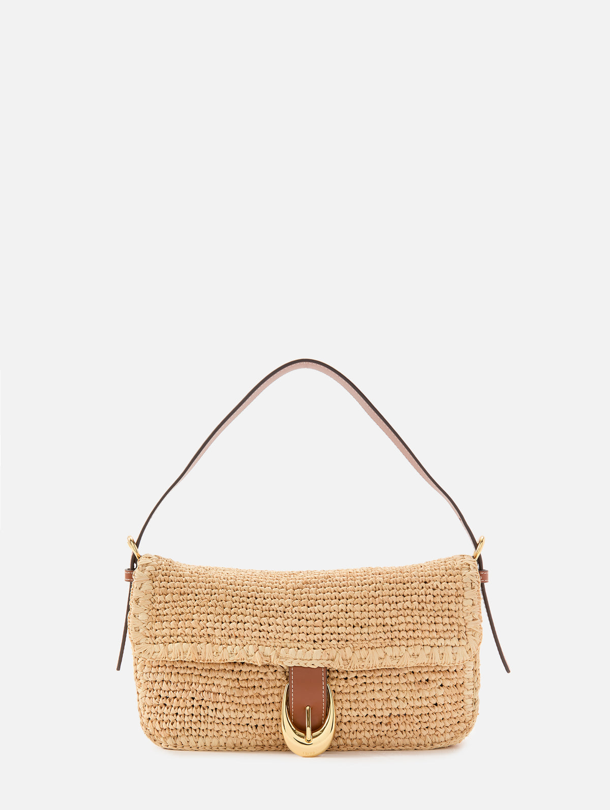 Harlow Raffia Bag,STAUD,NATURAL TAN,Image 1