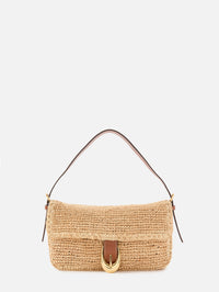 Harlow Raffia Bag,STAUD,NATURAL TAN,Image 1