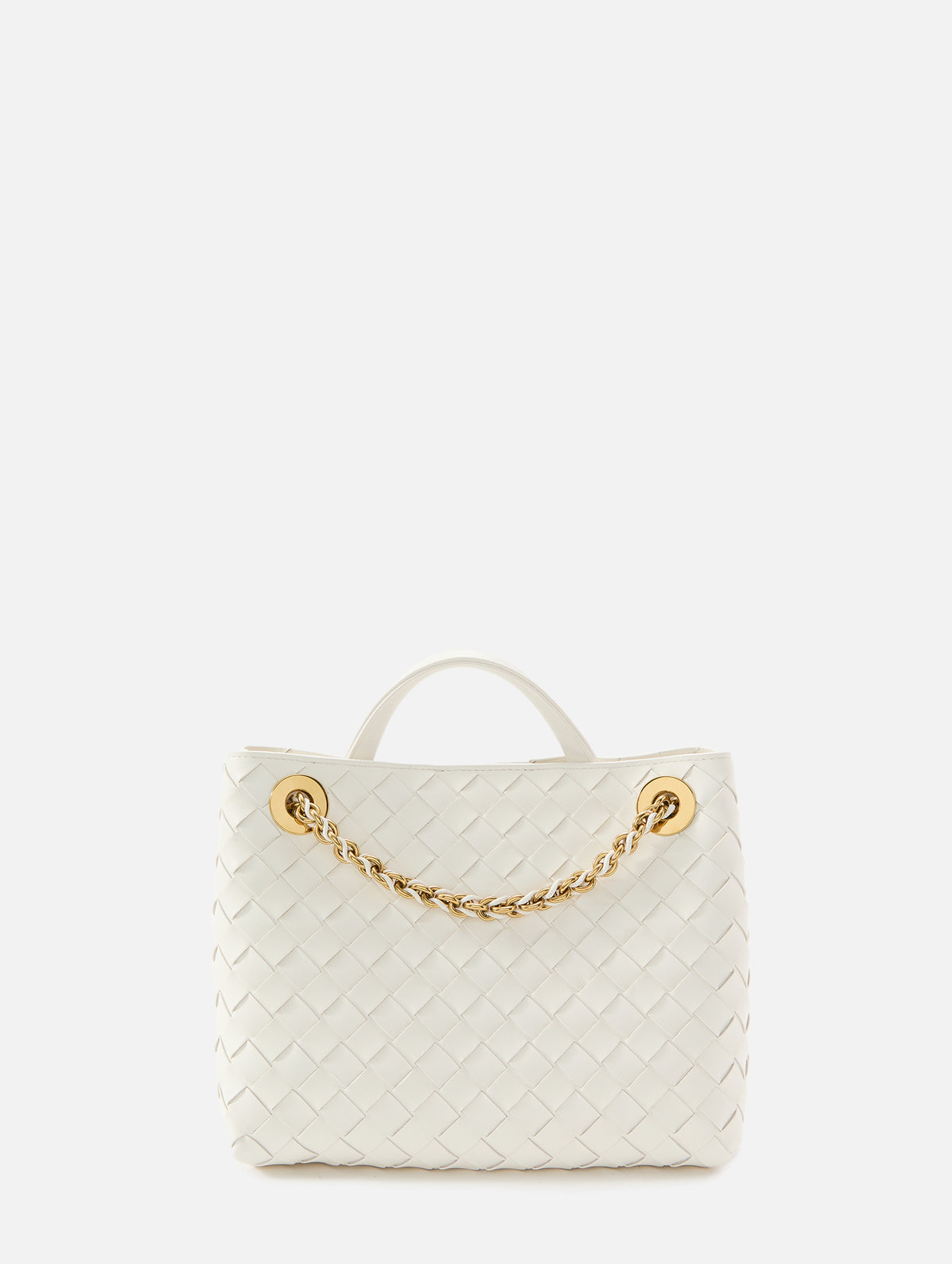 Small Andiamo Top Handle Bag,BOTTEGA VENETA,ALABASTER,Image 2