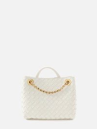 Small Andiamo Top Handle Bag,BOTTEGA VENETA,ALABASTER,Image 2