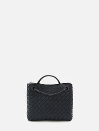 Small Andiamo Crossbody Bag,BOTTEGA VENETA,MIDNIGHT,Image 2