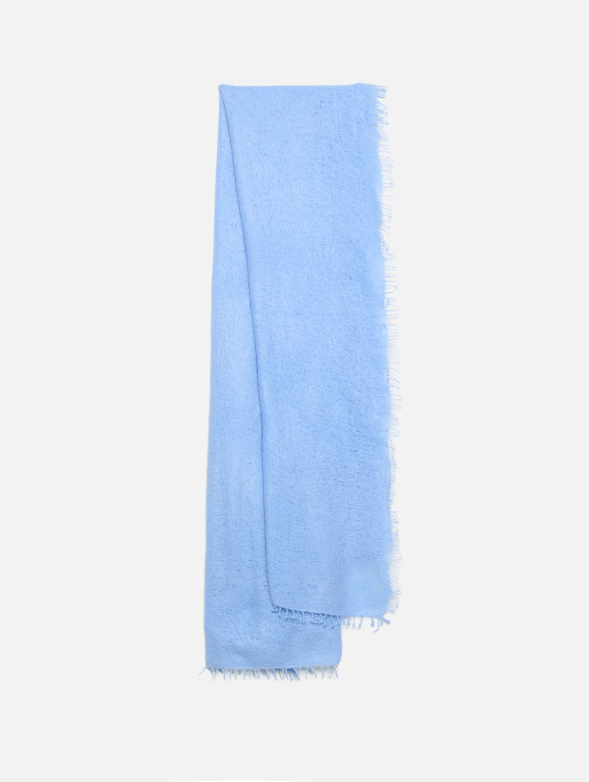 Cashmere Felted Stole,COMMUNITE,PLACID BLUE,Image 1