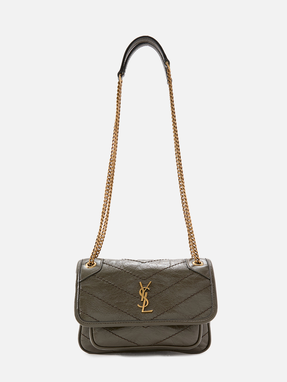 Mini Niki Chain Bag,SAINT LAURENT,LIGHT MUSK,Image 1