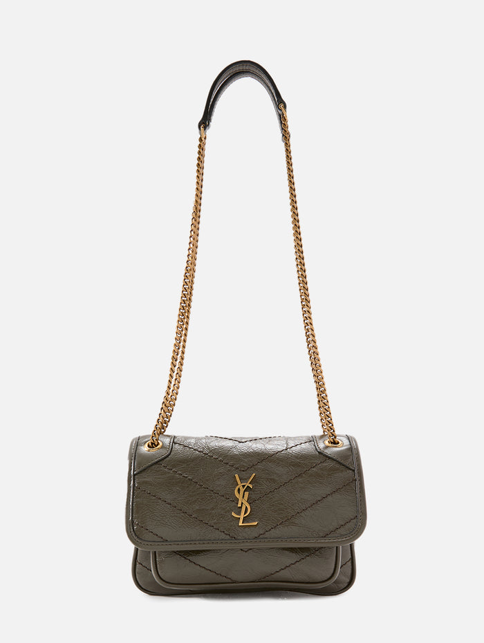 Mini Niki Chain Bag,SAINT LAURENT,LIGHT MUSK,Image 1