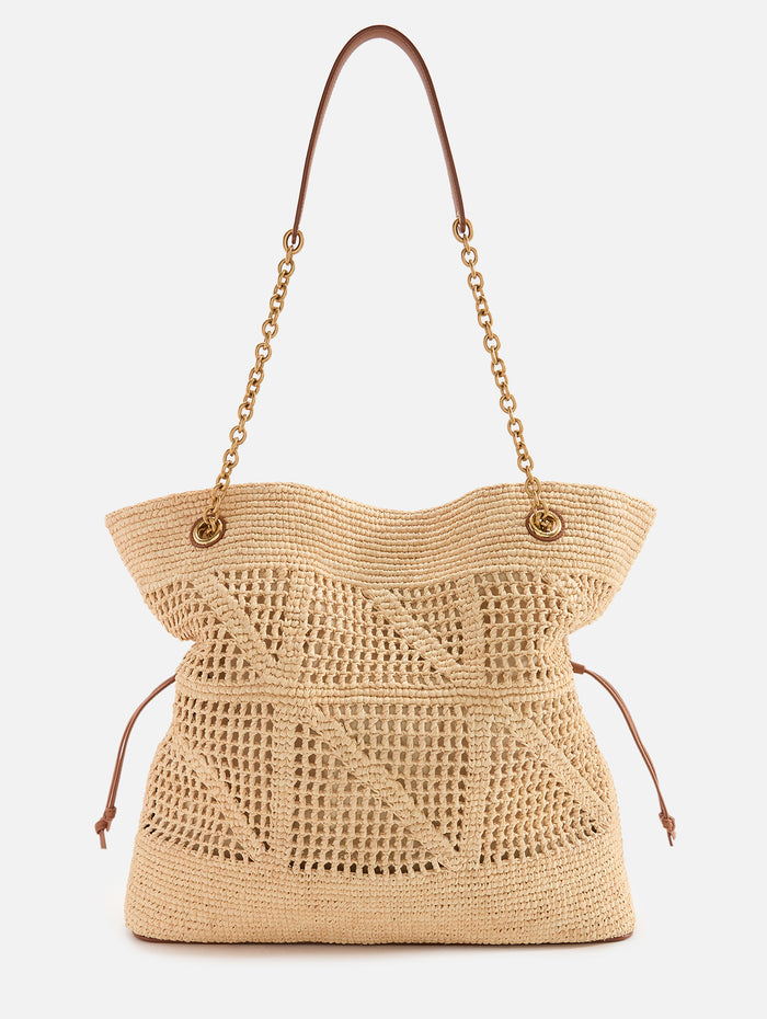Jamie Shopping Bag,SAINT LAURENT,NATUREL,Image 1