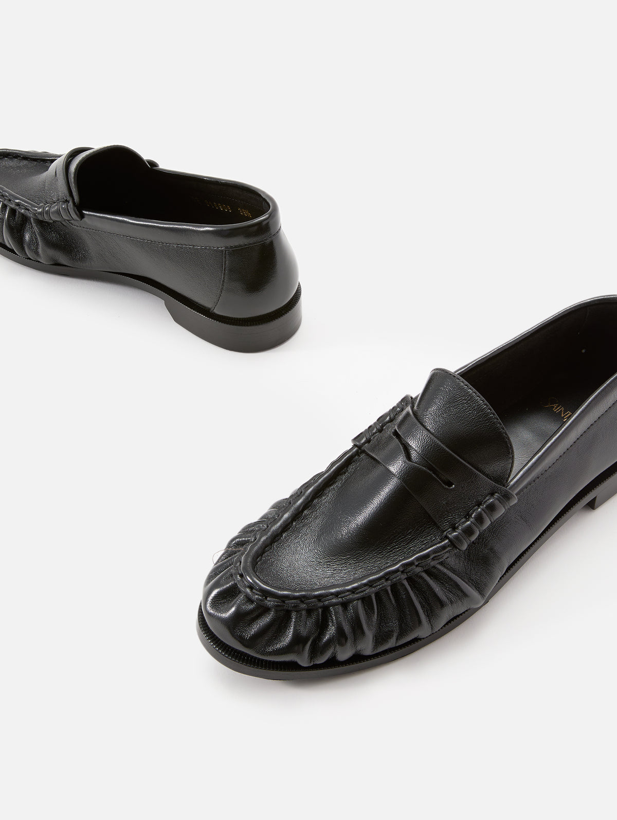 Le Loafer 15mm,SAINT LAURENT,NOIR,Image 2