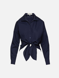 Luz Envolvente Blouse,ANDRES OTALORA,NAVY,Image 1