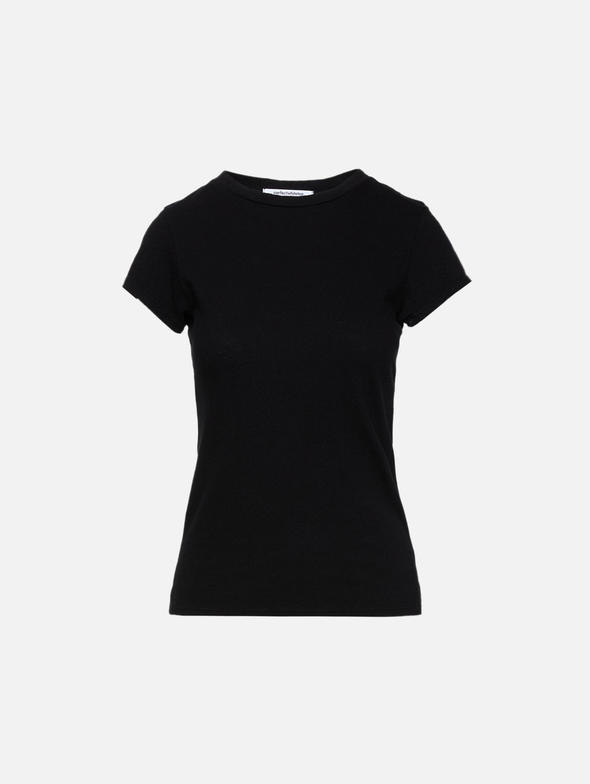Sheryl T Shirt,PERFECTWHITETEE,TRUE BLACK,Image 1