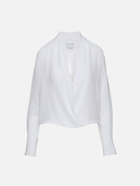Criss Cross Shirt,SASUPHI,WHITE,Image 1