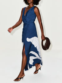 Paradiso Dress,ANDRES OTALORA,MIDNIGHT MAXI BOTANICALS,Image 3