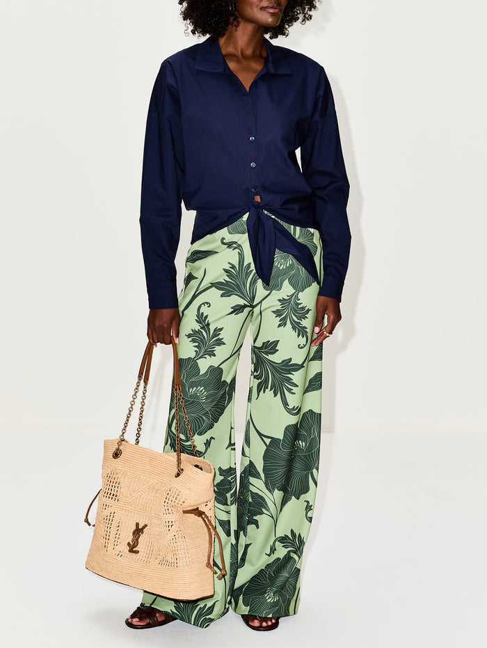 Ama Y Haz Pant,ANDRES OTALORA,GREEN FLORALS,Image 1