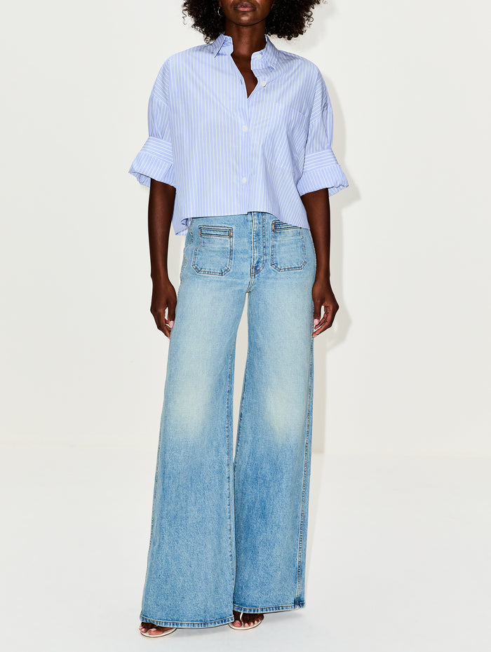 Next Ex Shirt,TWP,BLUE HAVEN WHITE,Image 1