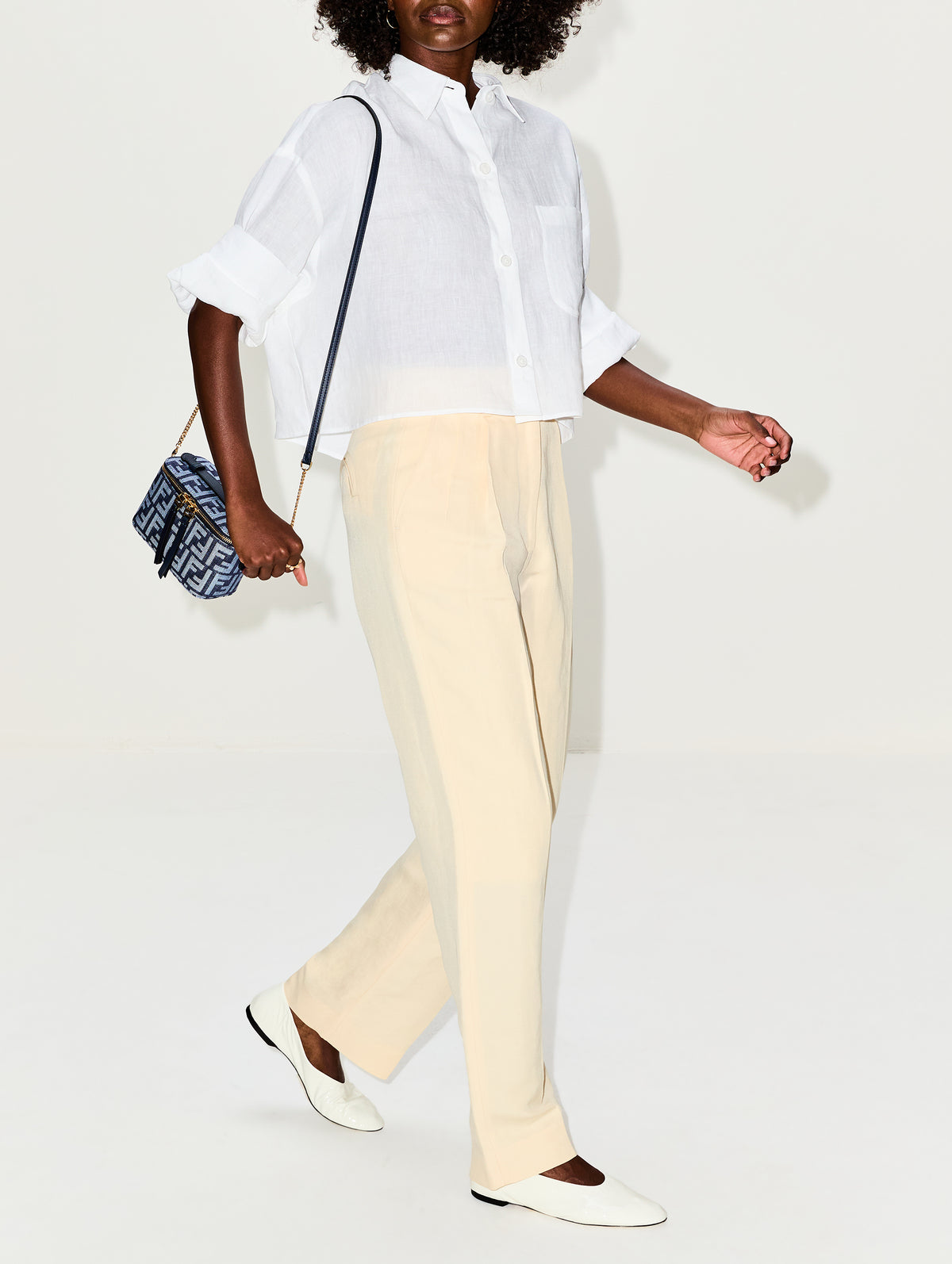 Savannah Fox Pant,BLAZÉ MILANO,BUTTER,Image 3