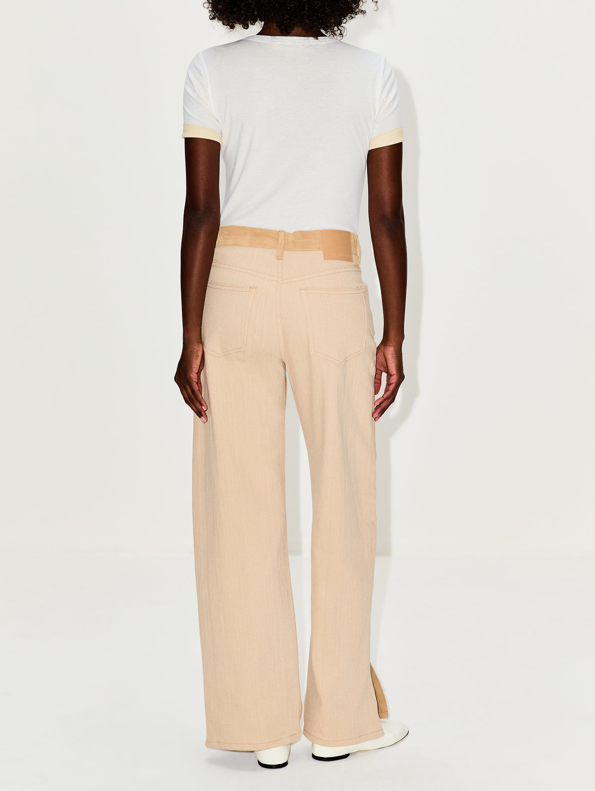 Double Tee,B SIDES,WHITE/YELLOW,Image 3