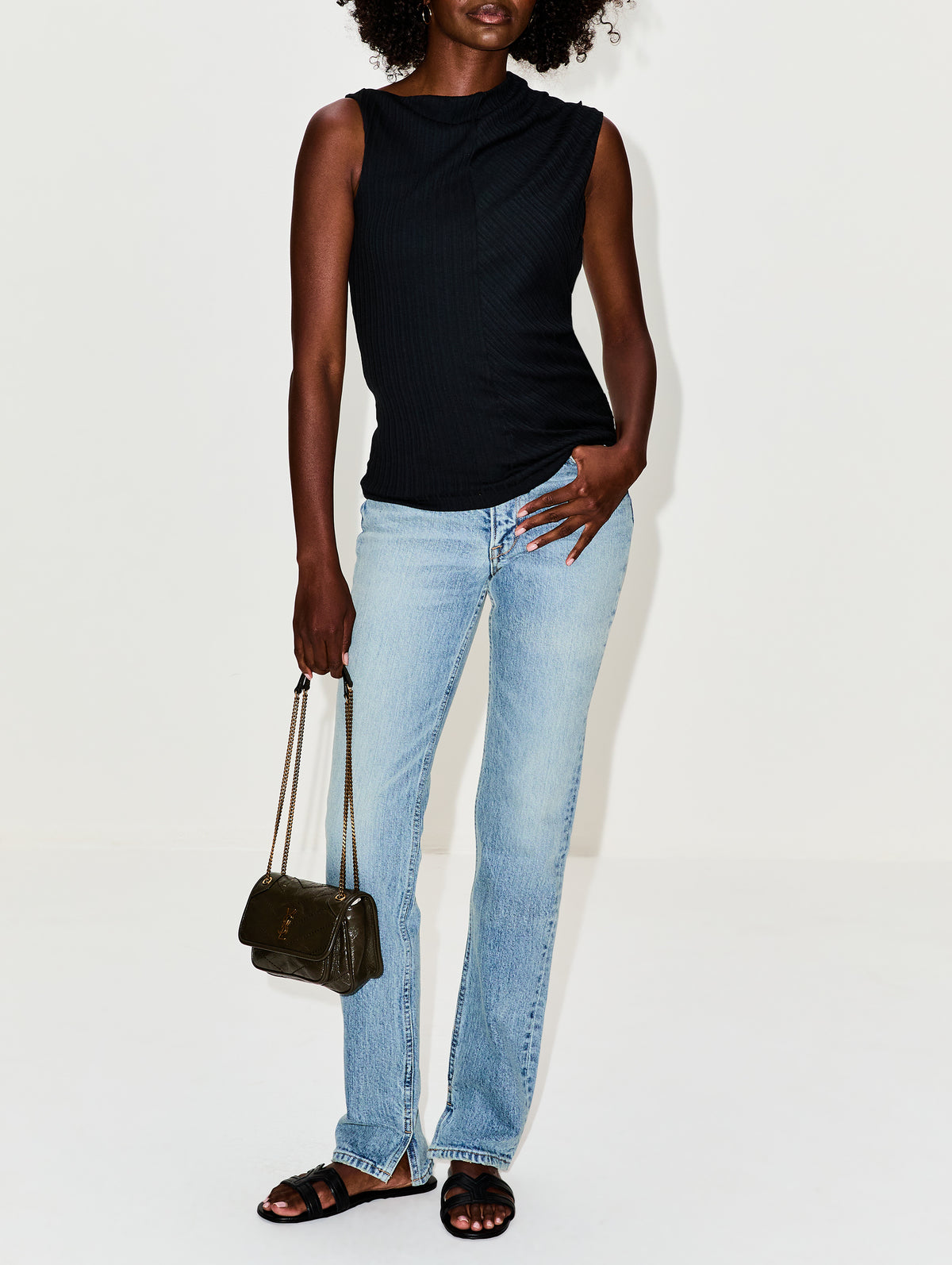Toga Top,RÙADH,BLACK,Image 2