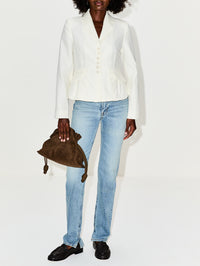 Blair Jacket,RÙADH,WHITE,Image 2